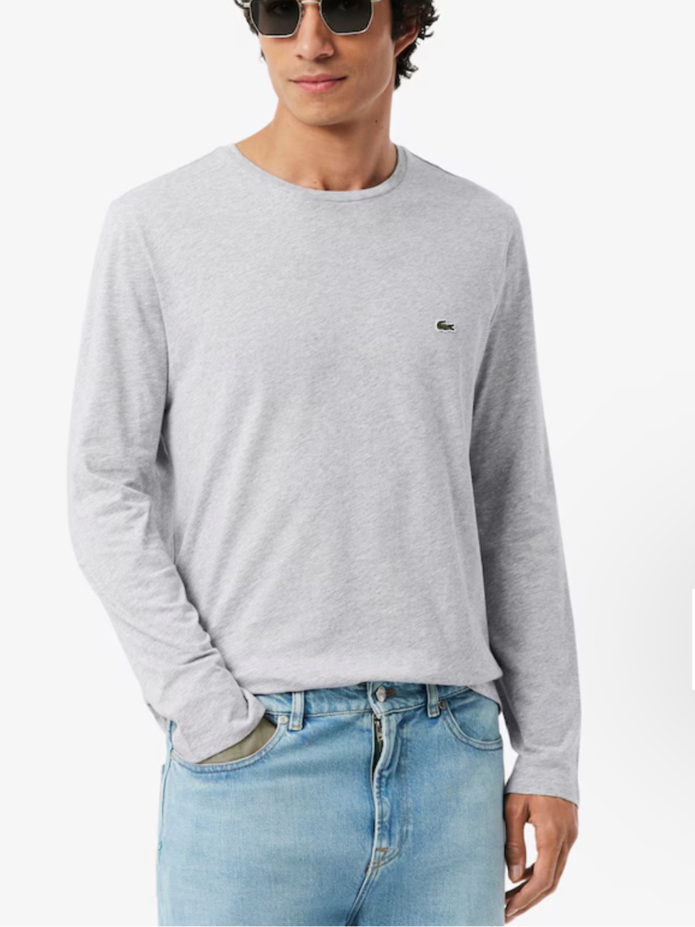 Men's Long Sleeve Pima Cotton T-Shirt SZ XXL Soft Cozy Tee
